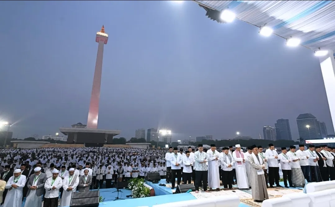 100.000 Jamaah Padati Monas, Menag: Zikir dan Doa Perkuat Persatuan Bangsa