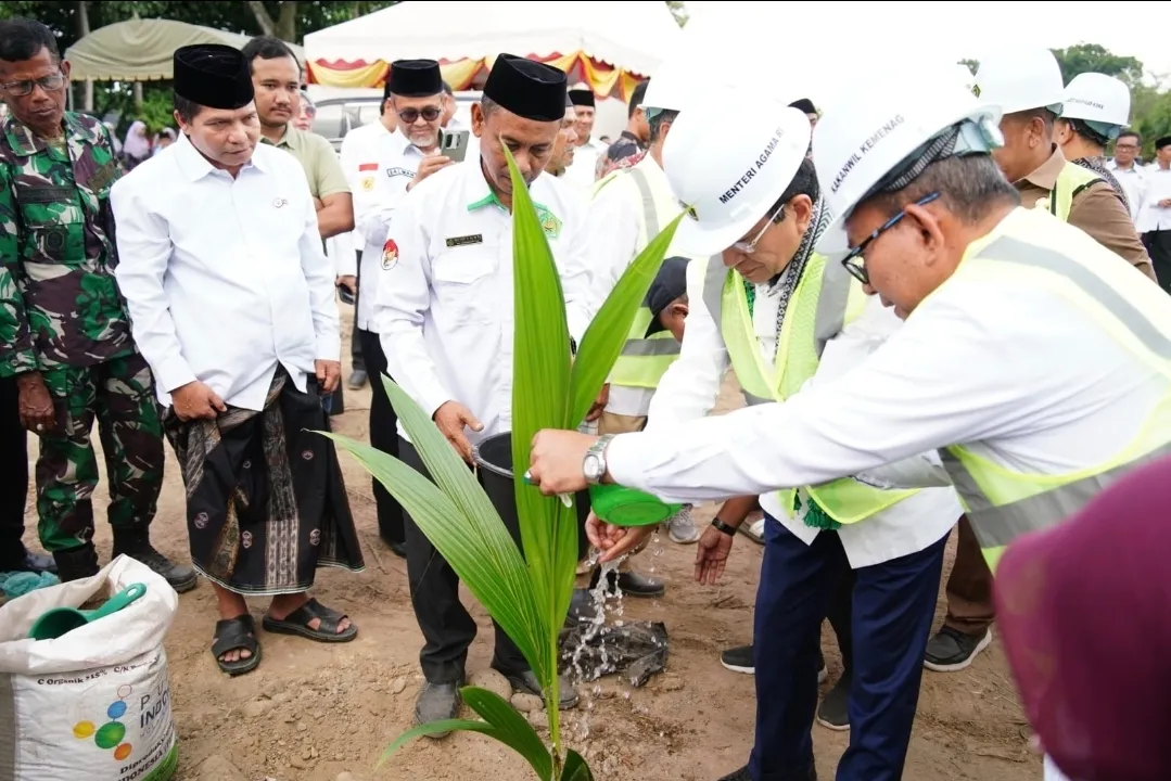 Hilang Diterjang Banjir, MIN 5 Pidie Jaya Dibangun Kembali dengan Anggaran Rp12,3 Miliar