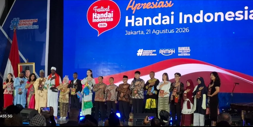 Mendikdasmen: Bahasa Indonesia Jadi Instrumen Diplomasi dan Persahabatan Dunia