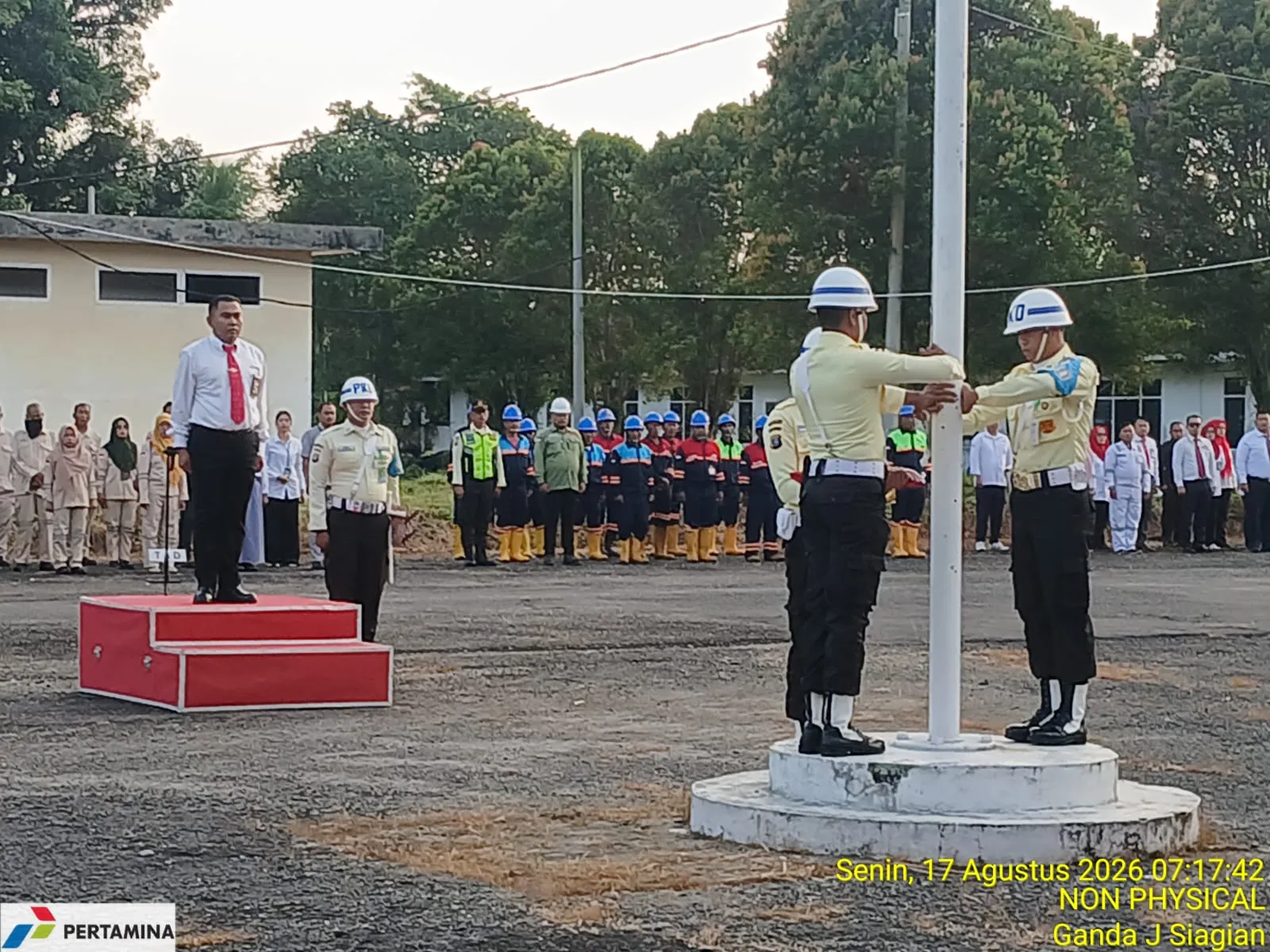 PT PPN RU Dumai Area P.Brandan Peringati HUT Ke-81 Kemerdekaan RI