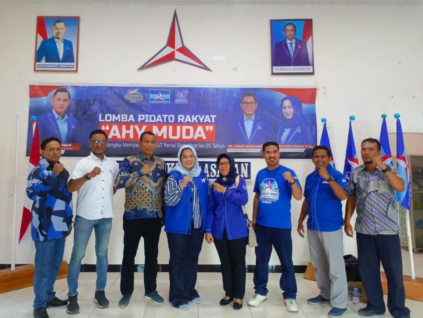 Demokrat Asahan Dukung Lokot Nasutian Pimpin DPD Sumut