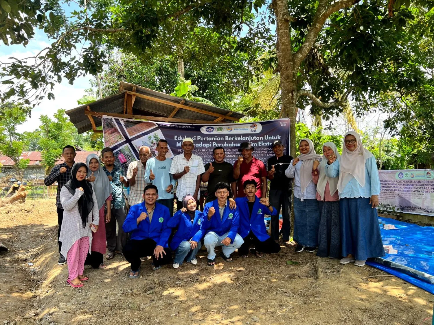 Merajut Kembali Lahan Terdampak Senyar Di Aceh Tamiang: Teknologi Farming Drip-Irrigation System Untuk Pemulihan Pertanian
