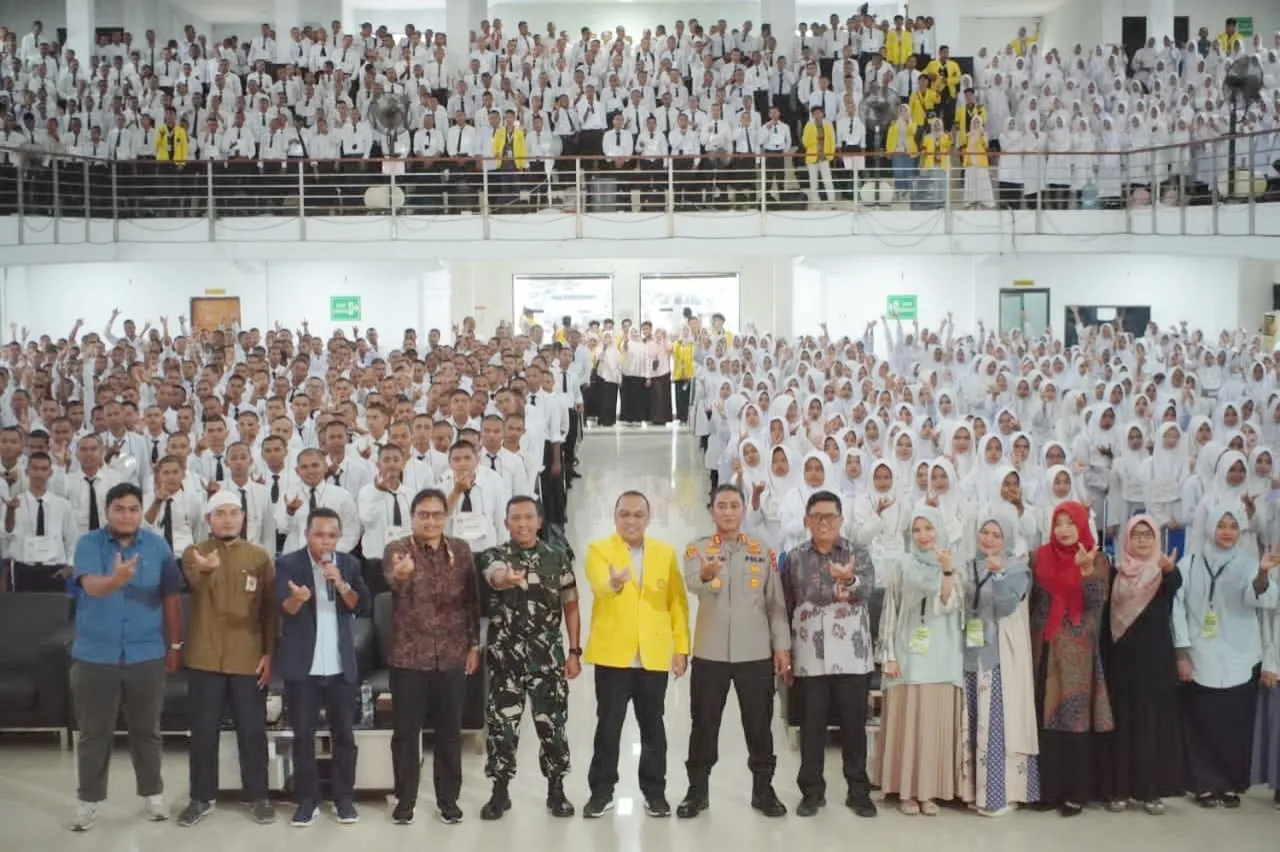 Dandim dan Kapolres Bekali Mahasiswa Baru PNL