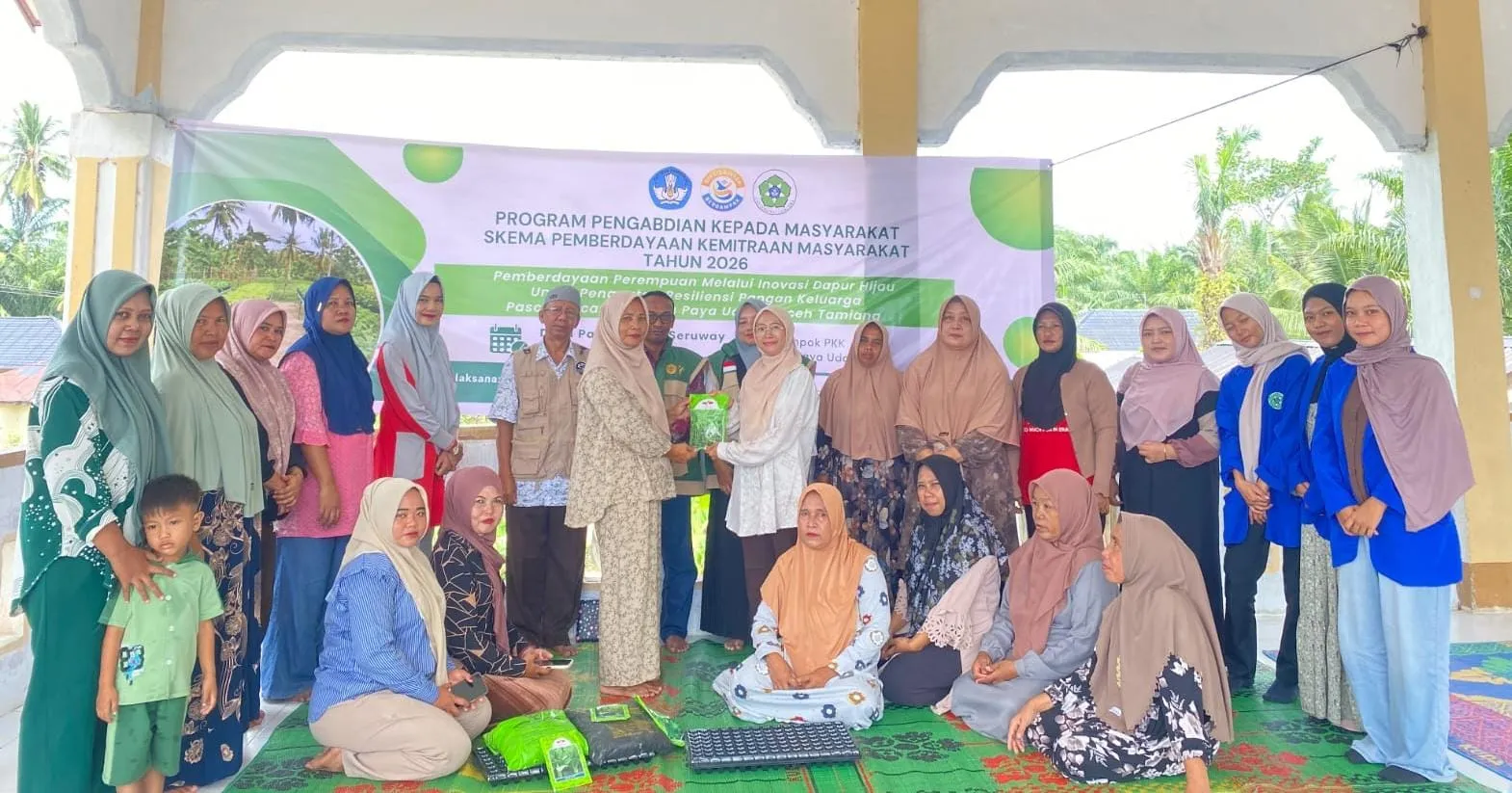 Dapur Hijau Perkuat Ketahanan Pangan Keluarga Pascabencana di Aceh Tamiang