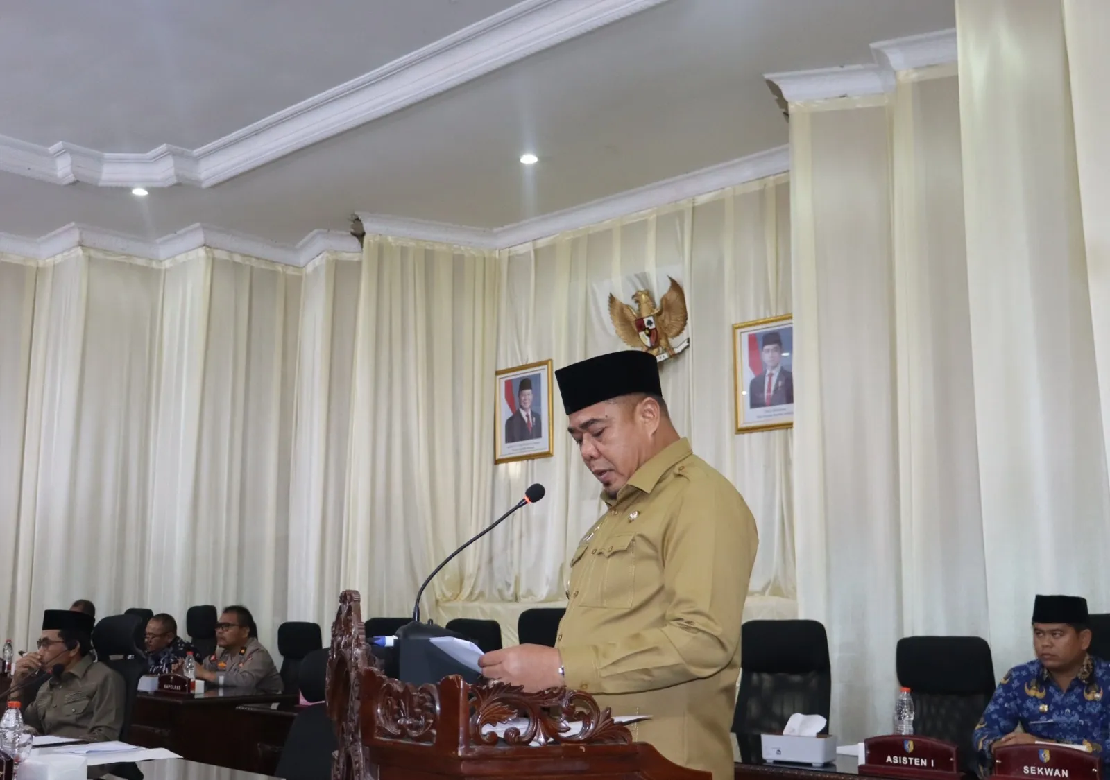 Rapat Paripurna DPRD Batubara, Penyampaian KUA-PPAS R.APBD 2027