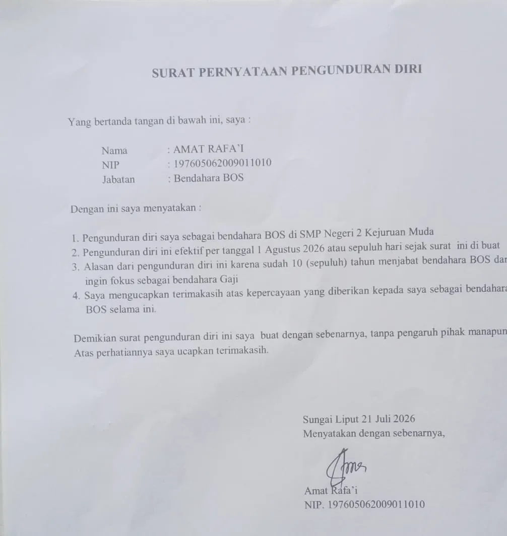 Kasus di SMPN 2 Kejuruan Muda Semakin Menggurita