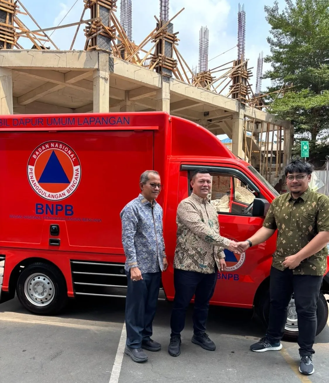 Ayahwa Terima Mobil Dapur Umum dari BNPB: Logistik Bencana Kini Lebih Sigap