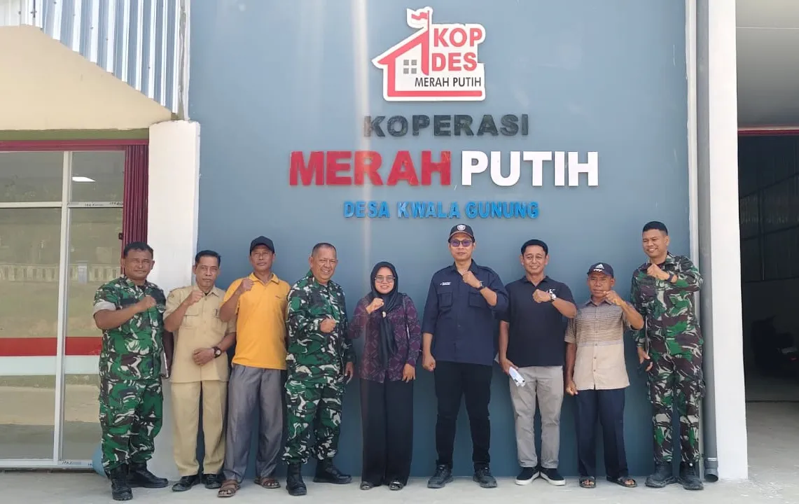 Agrinas Pangan Nusantara Bersama Personel Kodim 0208/Asahan Tinjau KMP Kwala Gunung