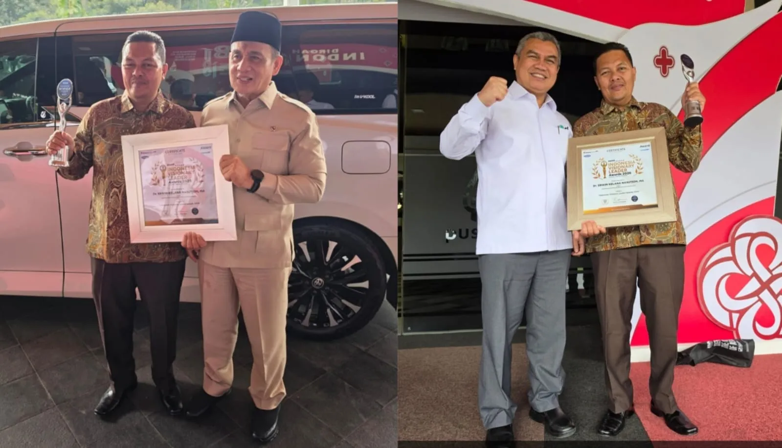 Raih Visionary Leader Award 2026, Kakan Kemenag P. Sidimpuan Dipuji Wamenag dan Irjen