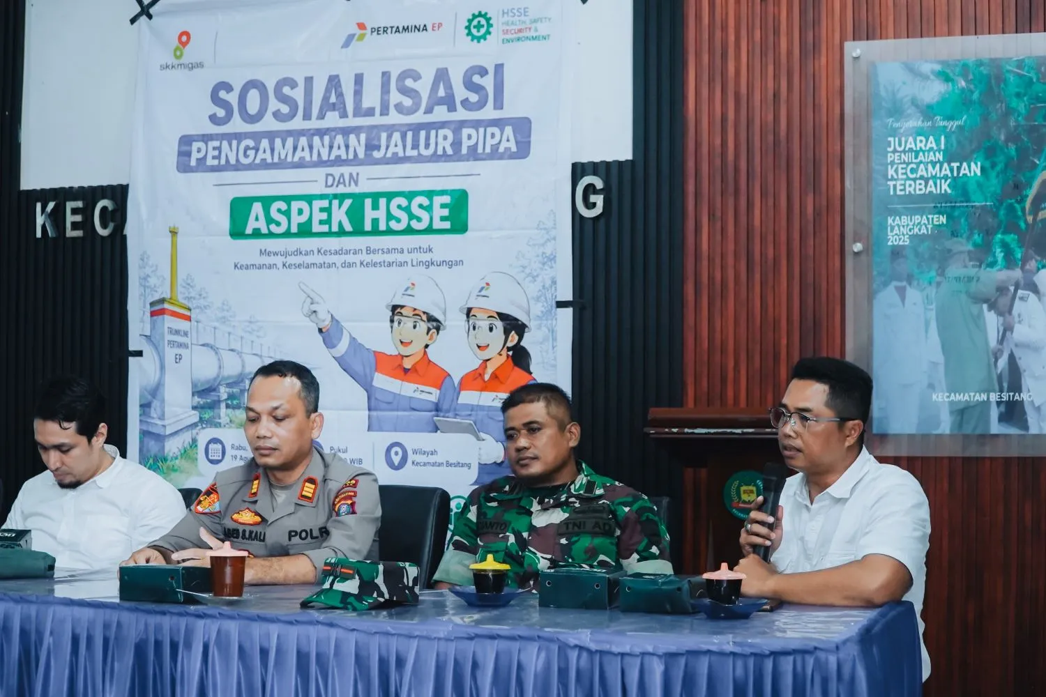 Pertamina EP Rantau Field Imbau Masyarakat Lapor Aktivitas Illegal Tapping