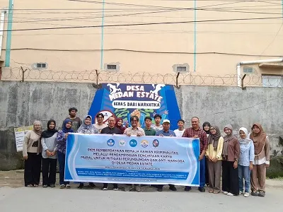 PKM Unimed Berdayakan Remaja Melalui Seni Mural Cegah Narkoba dan Perundungan