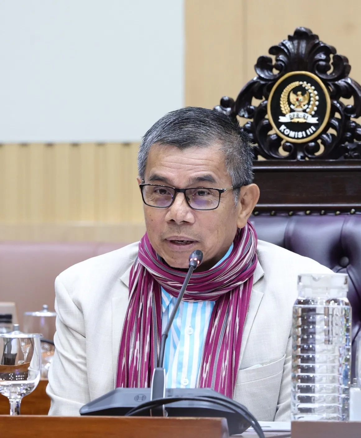 Gelar Uji Kelayakan Calon Hakim Agung Dan Ad Hoc, Hinca Usulkan Mekanisme Talent Scouting