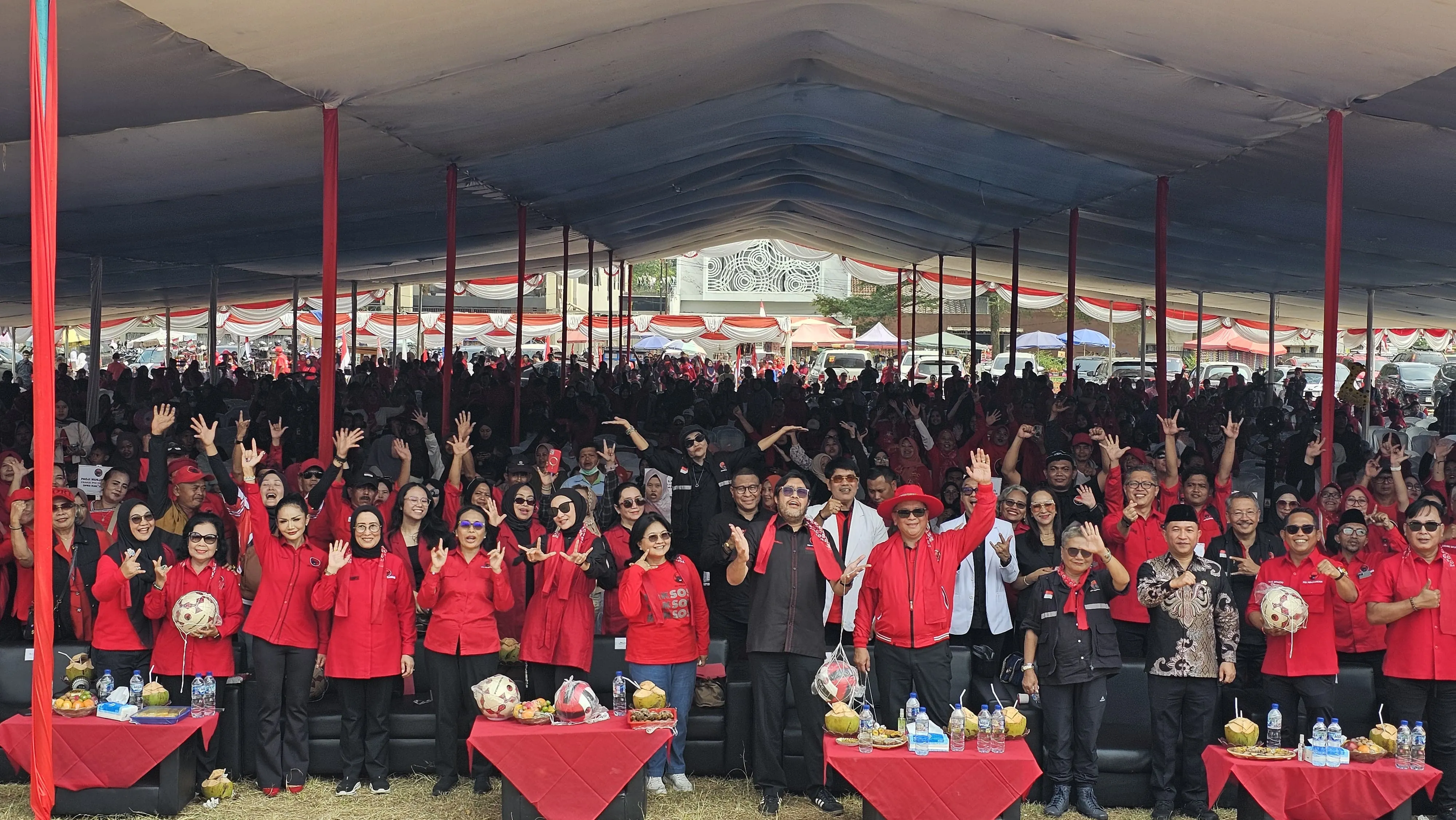 PDI Perjuangan Peringati Hari ASI Sedunia Di Cibadak Sukabumi