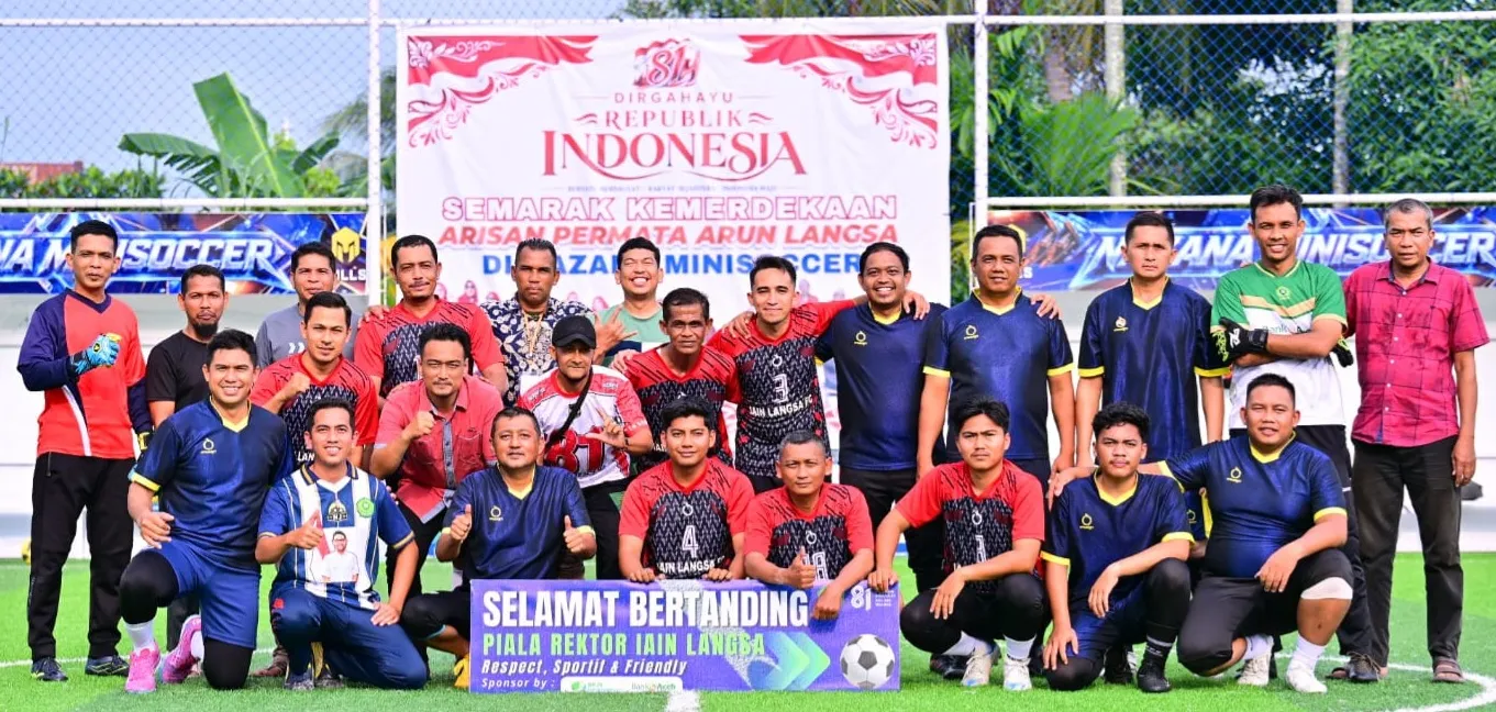 Biro FC Juara Turnamen Mini Soccer Piala Rektor IAIN Langsa