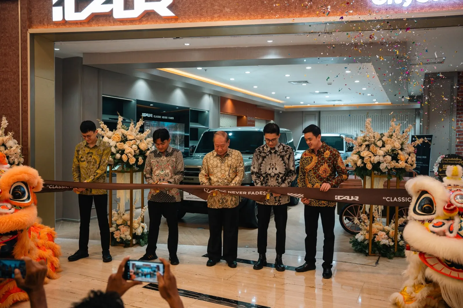 iCAR Medan City Store Ramaikan Pasar Mobil Listik Di Sumut, Hadirkan iCAR V23