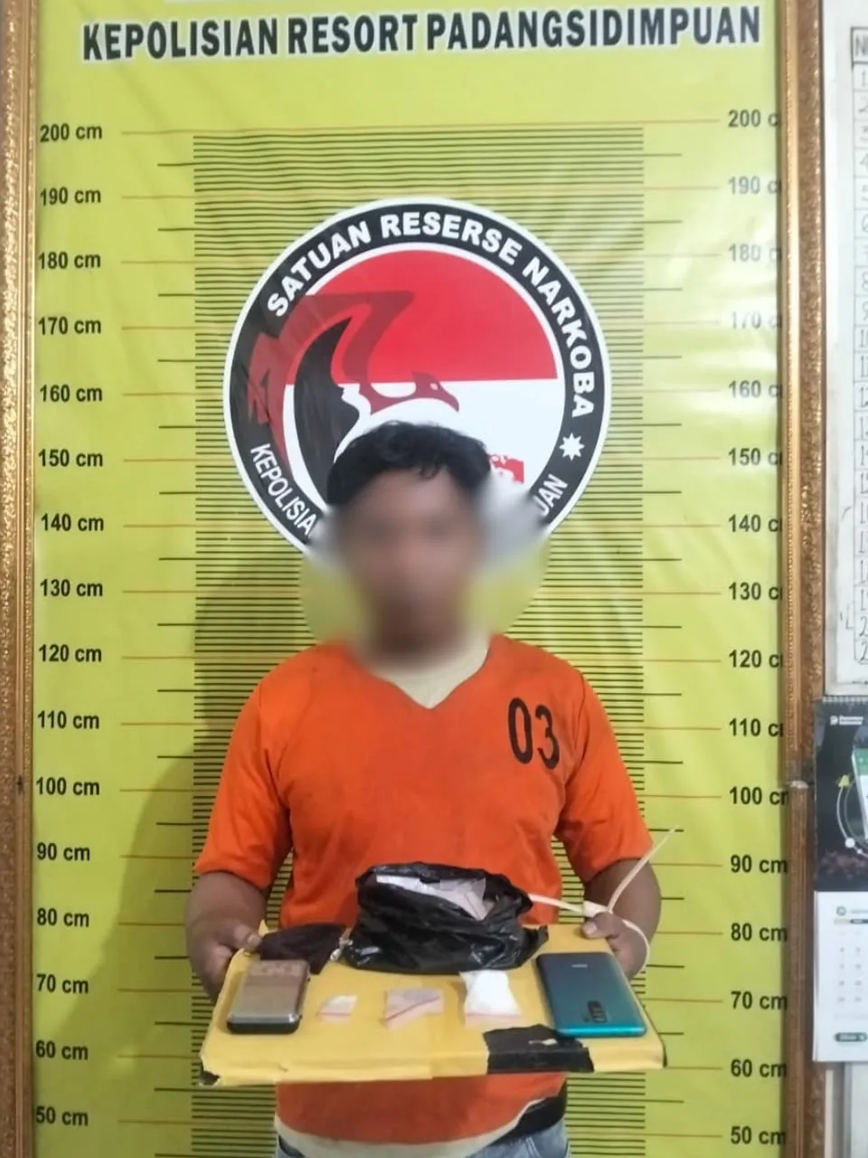 Pria Asal Tangerang Jual Sabu dan Ekstasi di Sidimpuan