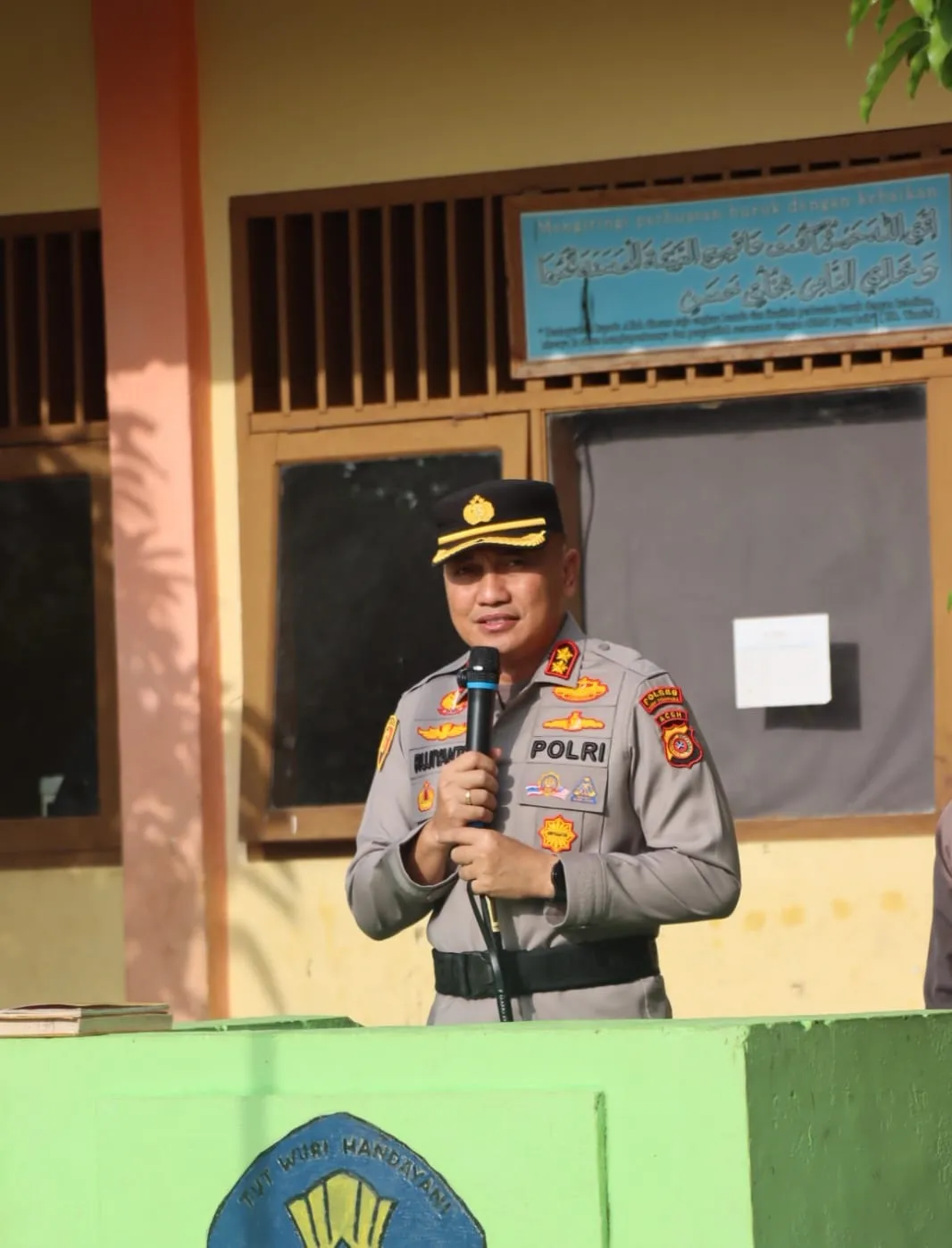 Kapolres Agara Motivasi Pelajar SMPN 1 Kutacane: Gantungkan Cita-cita Setinggi Langit, Tolak Bullying