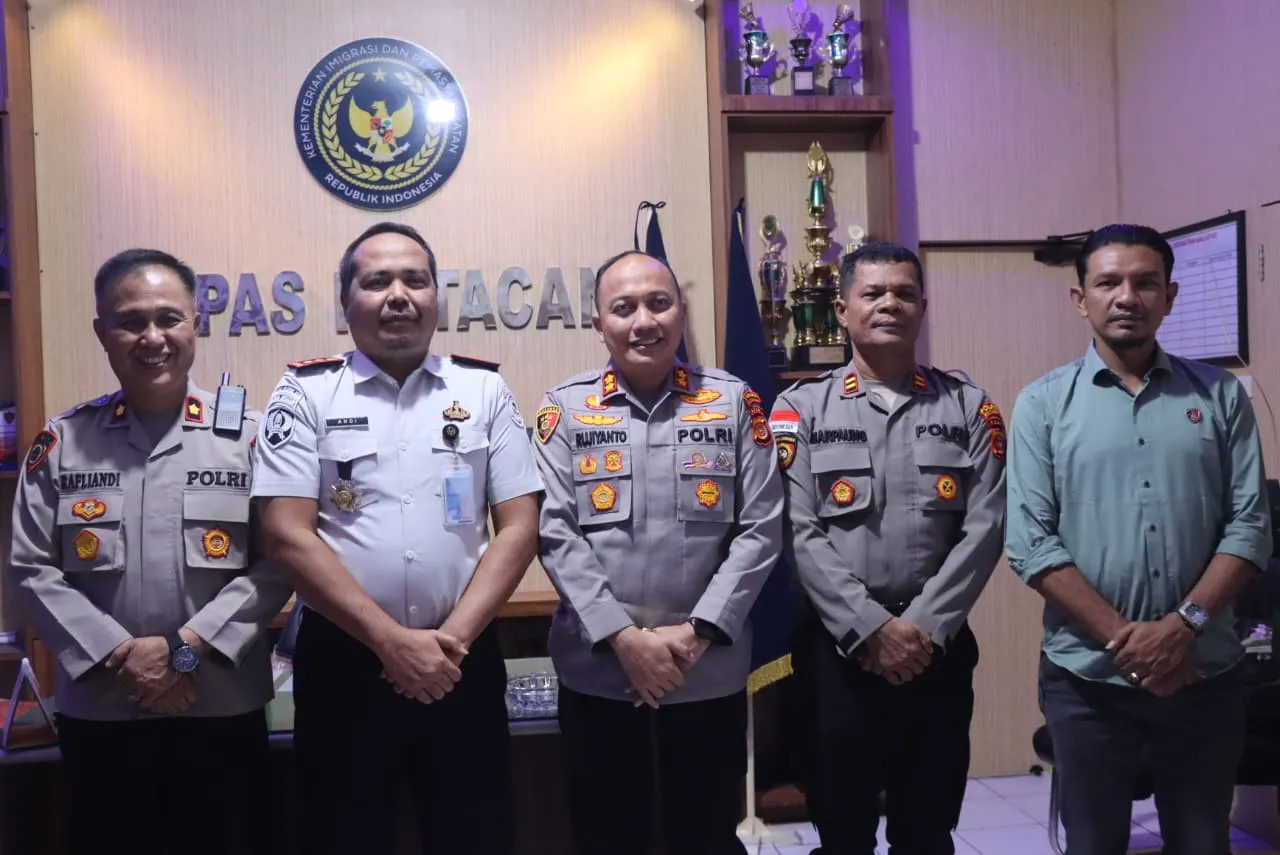 Perkuat Sinergitas Antarinstansi, Kapolres Agara Kunjungi Lapas Kelas II B Kutacane