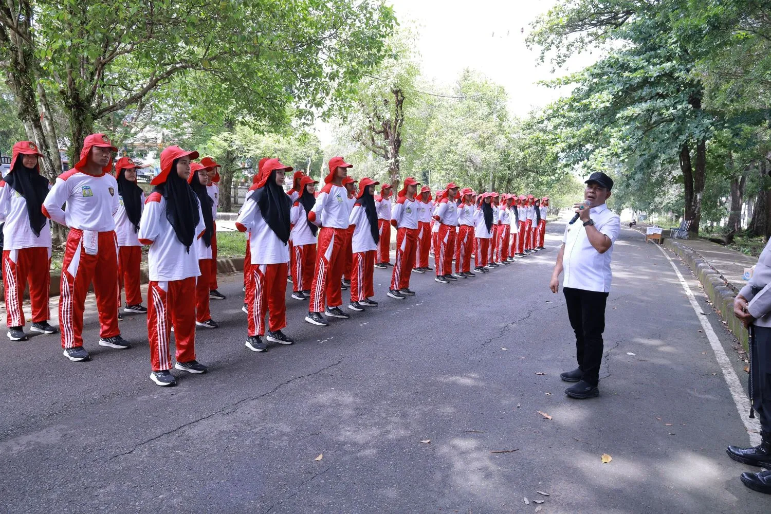 Bupati Aceh Besar Semangati Paskibraka