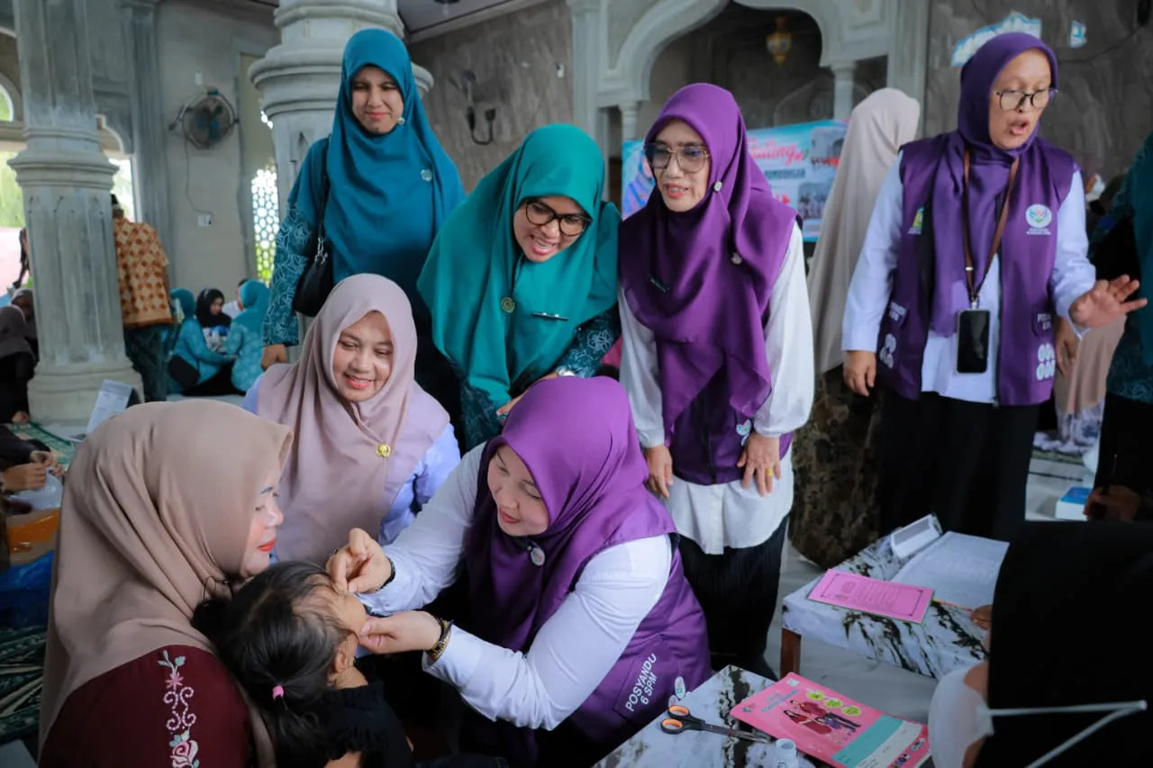 Ketua Tim Pembina Posyandu Aceh Besar Ajak Kerja Sama Tingkatkan Layanan Kesehatan Ibu dan Anak
