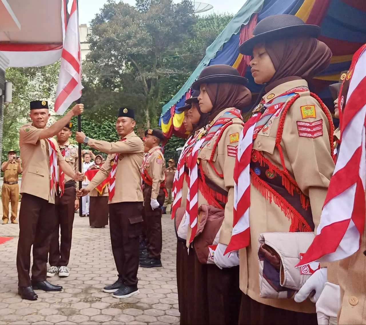 26 Pramuka Abdya Bertolak Ke Jamnas XII, Wabup Zaman Akli Titip Misi Harumkan Nama Daerah
