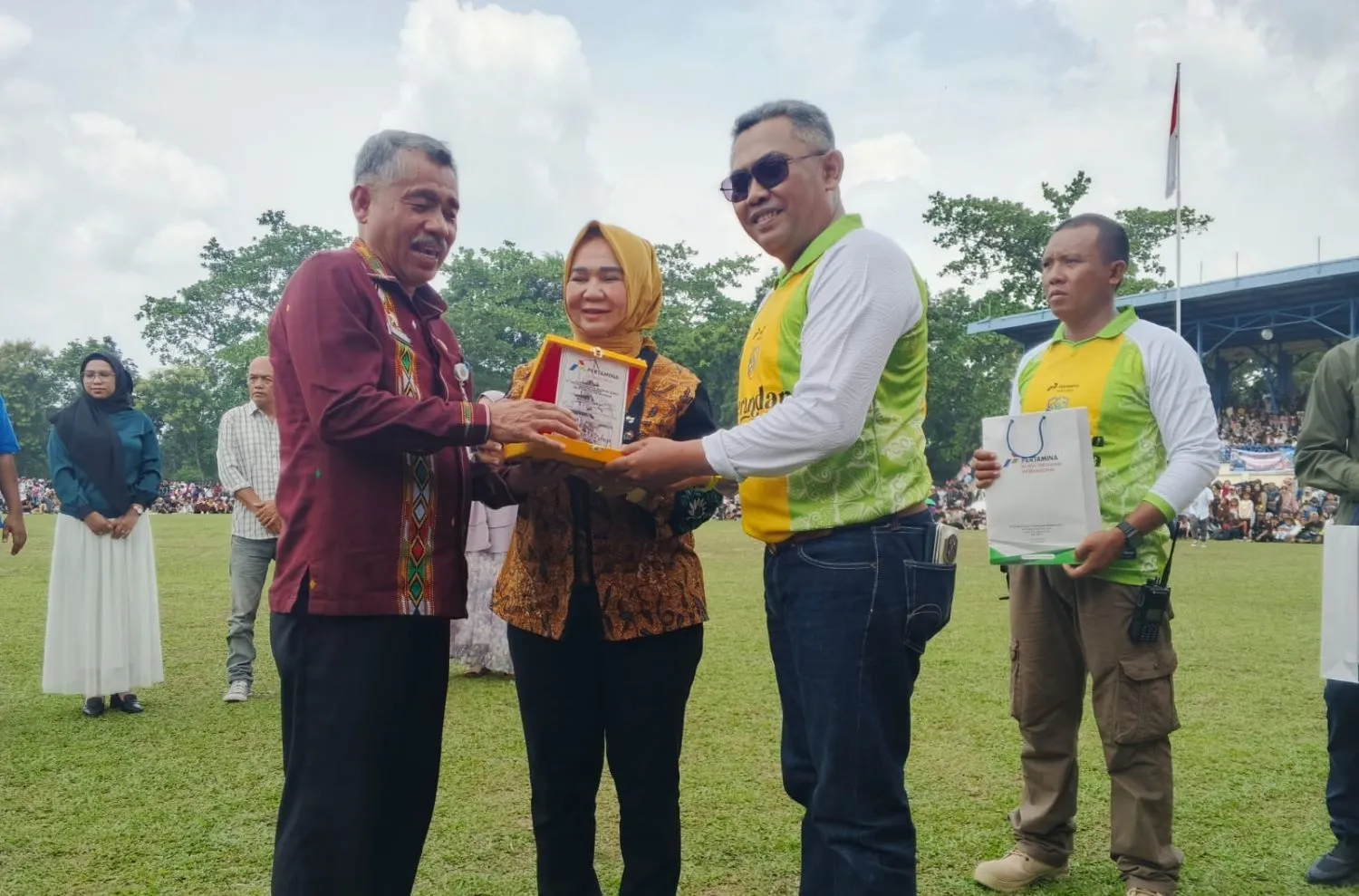 Peringatan BBH Ke-79 Momentum Apresiasi PT PPN RU Dumai Area P. Brandan