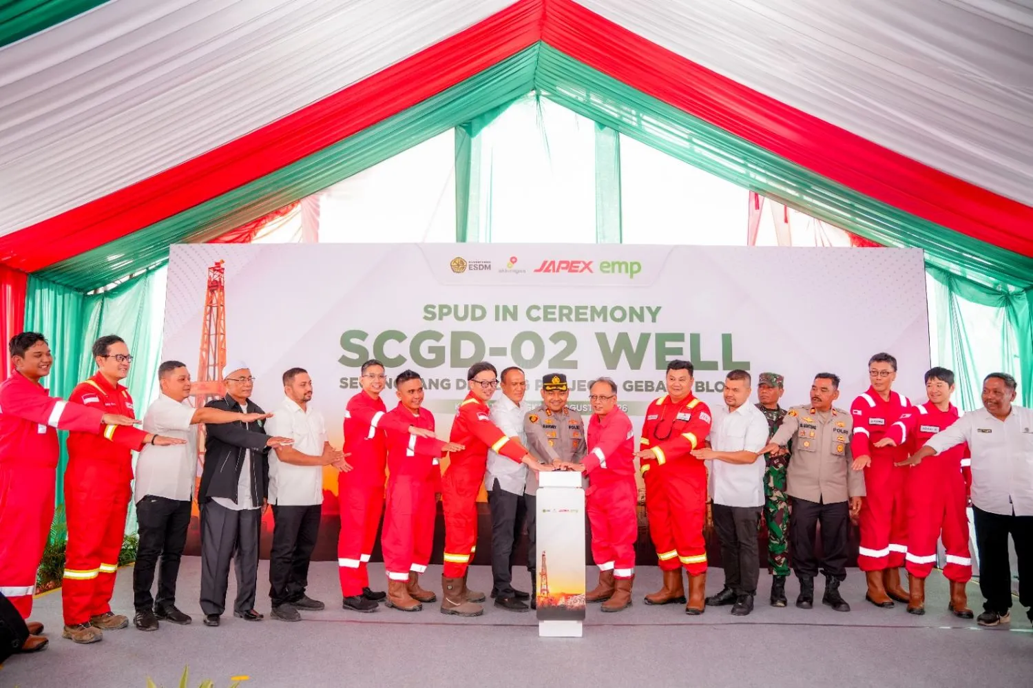Dukung Ketahanan Energi Nasional, EMP Gebang Limited Lakukan Pemboran Eksploitasi di Langkat