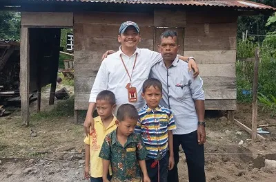 Empat Anak Di Samosir Dapat Akses BPJS Dan Administrasi Kependudukan Dari Rumah Pengabdian Pdt. Penrad Siagian