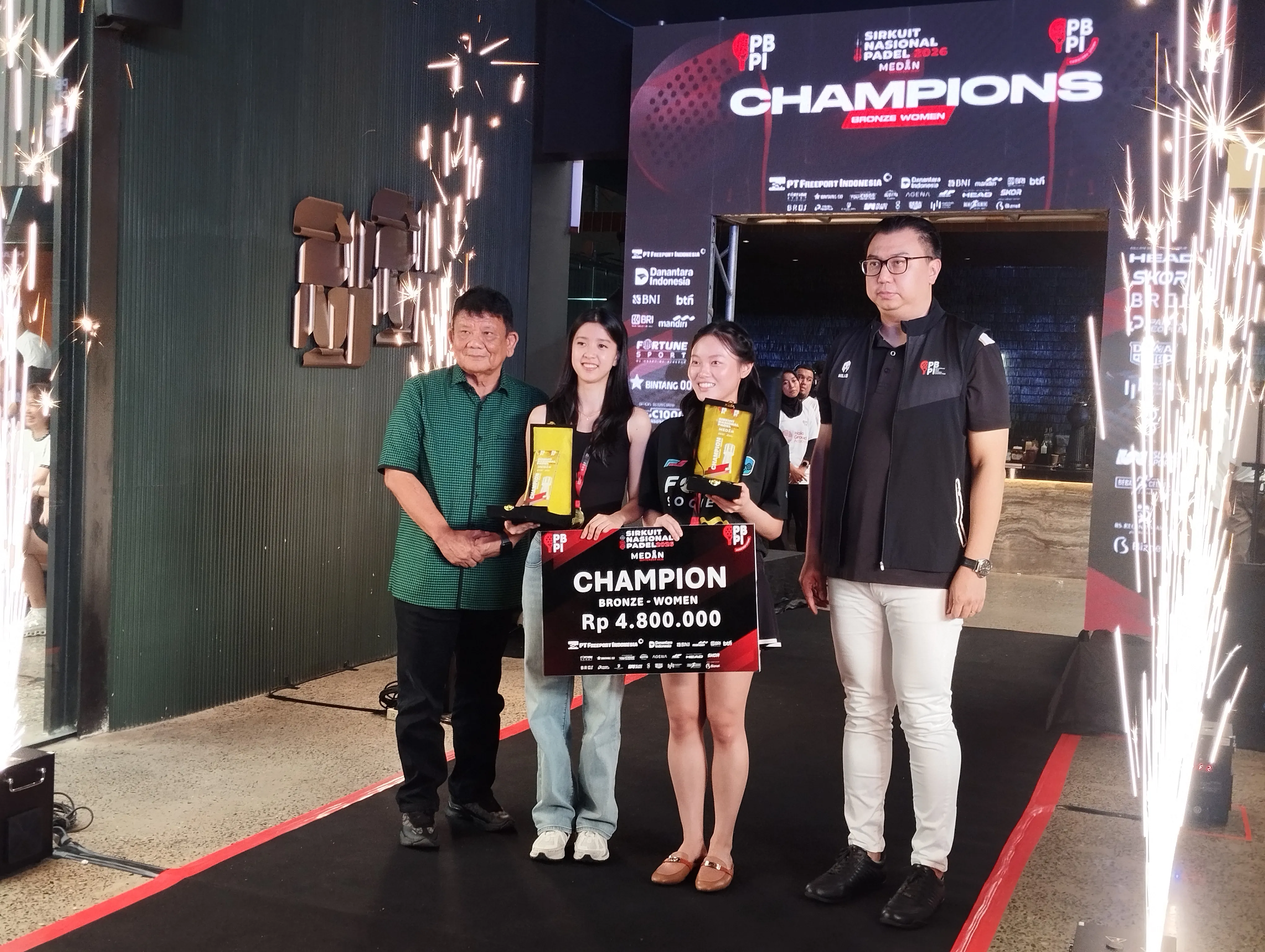 Sirnas Padel III 2026 Medan Gairahkan Pembinaan Atlet