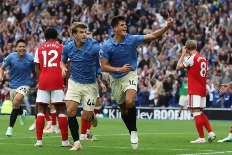 Liga Inggris: Arsenal Tumbang 0-3 Di Kandang Brighton