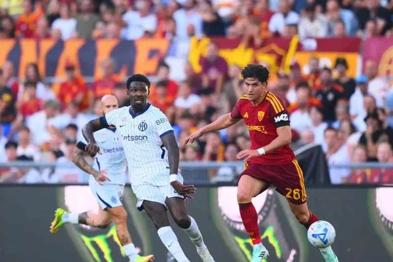 Liga Italia: AS Roma Berbagi Poin Inter Milan