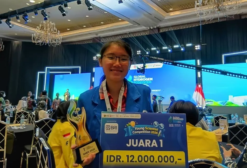 Lewat Riset Hidrogen, Mahasiswa UPER Sabet Juara 1 Young Scientist Competition 2026