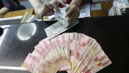 Rupiah Jebol Rp18.000 per Dolar AS, Investor Waspadai Suku Bunga The Fed