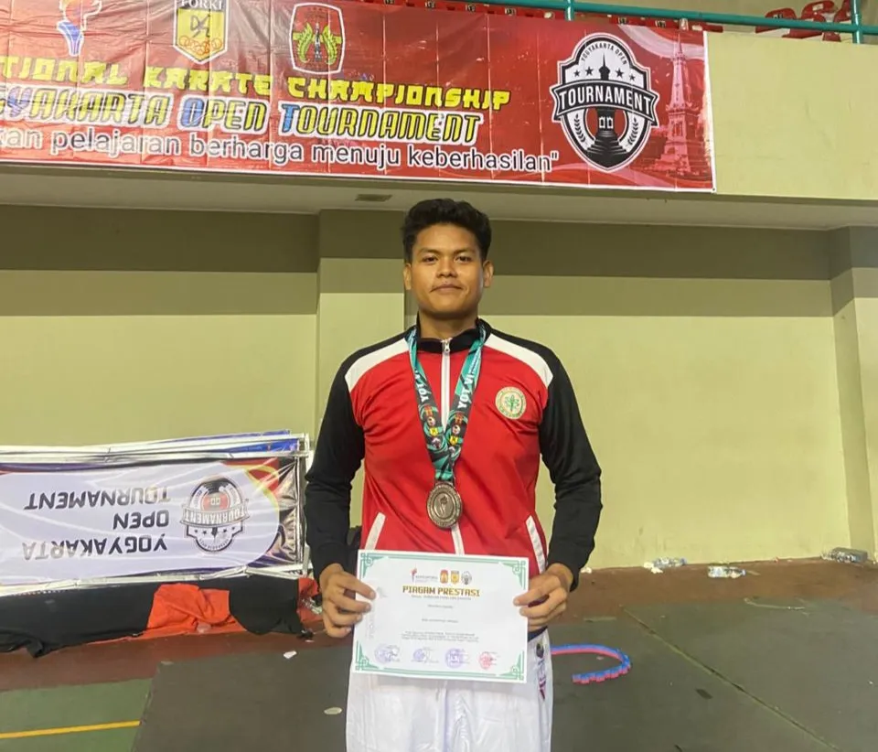 Mahasiswa Polbangtan Kementan Juara 2 di Yogyakarta Open International Karate Championship 2026