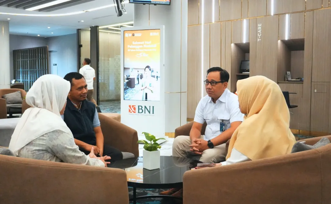 BNI Wilayah 01 Medan Lebih Dekat Dengan Nasabah di Hari Pelangan Nasional