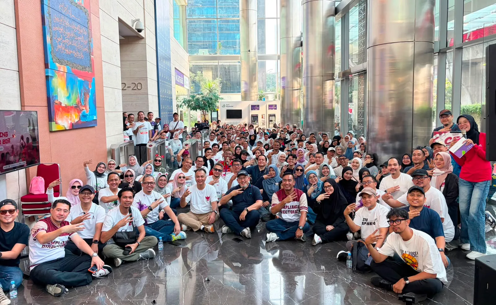 Penutupan Rangkaian Kegiatan HUT RI ke-81 di Bank Muamalat