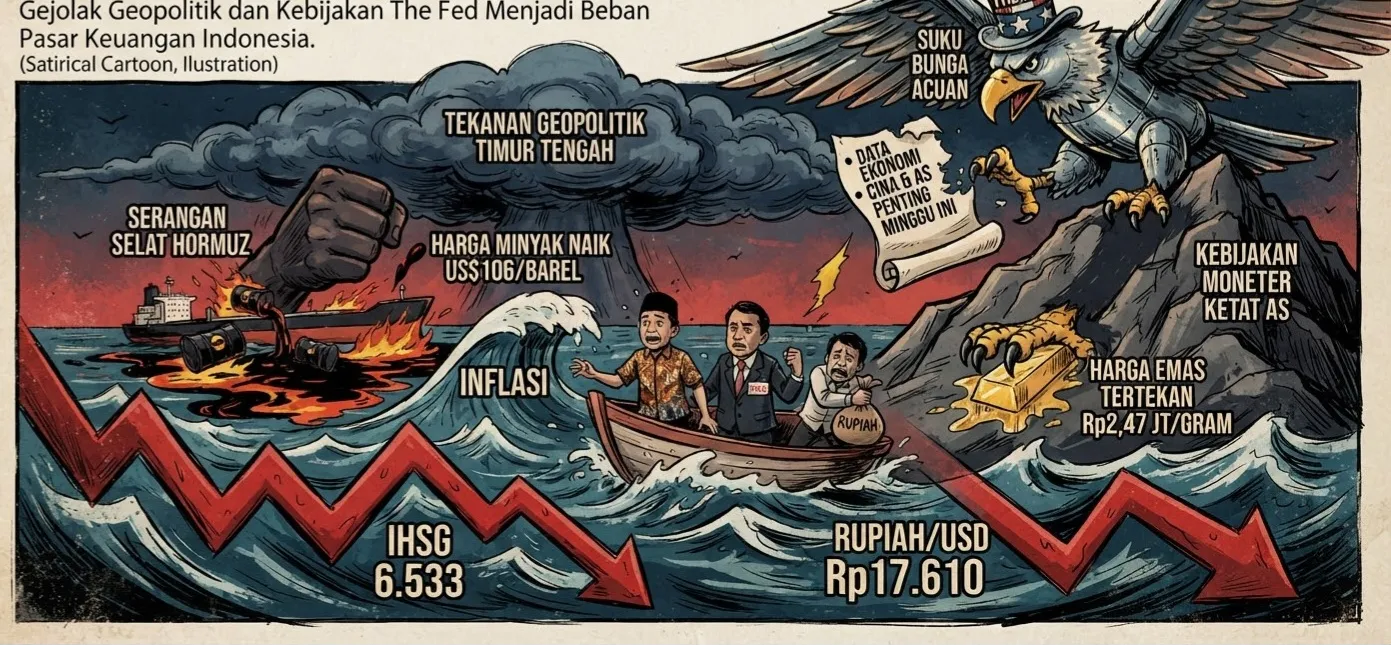 Rupiah dan IHSG Tertekan di Awal Pekan, Harga Minyak Kembali Naik