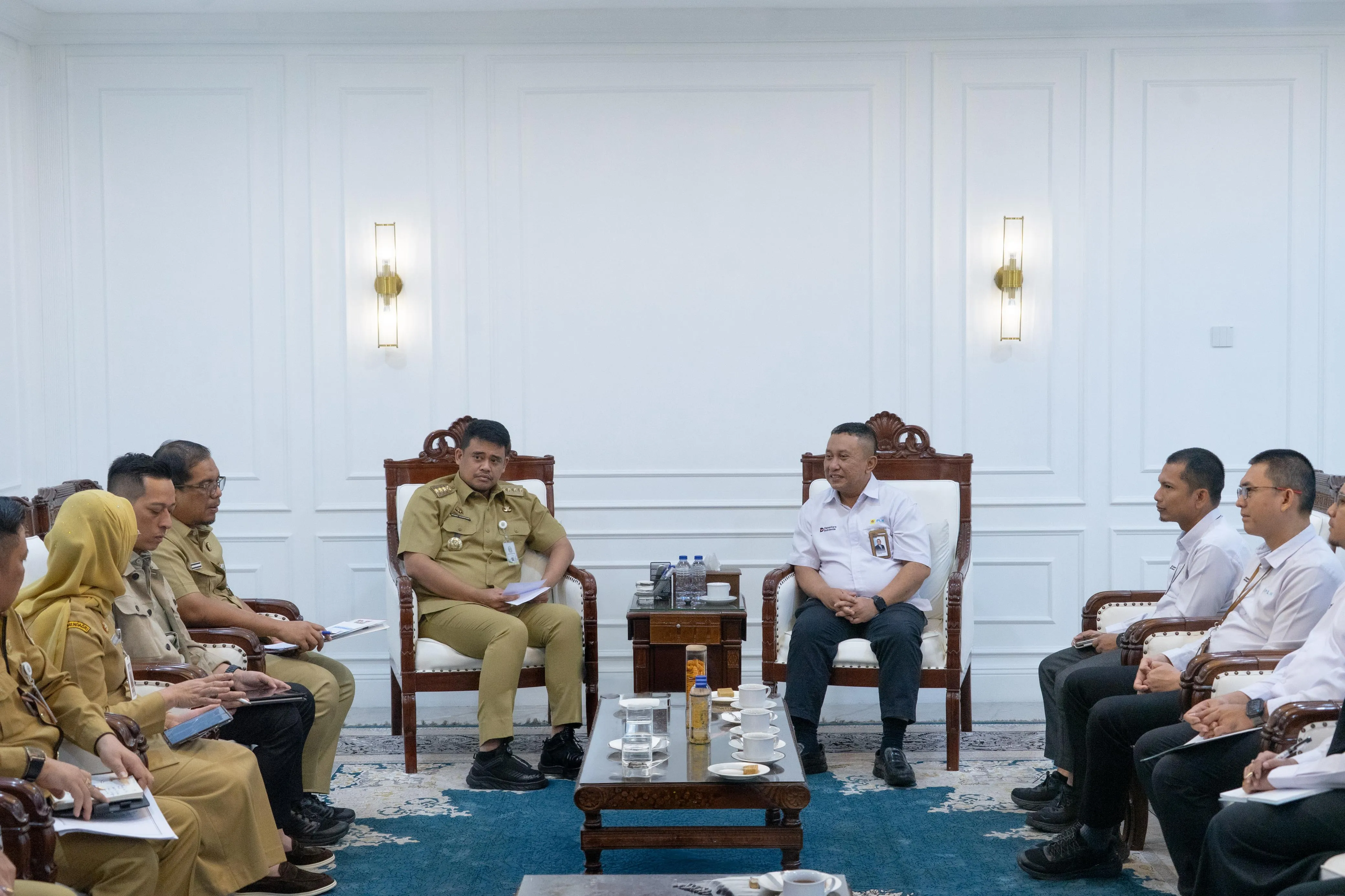 Perkuat Kolaborasi, GM PLN UID Sumut Kunjungan Kerja ke Kantor Gubernur Sumut