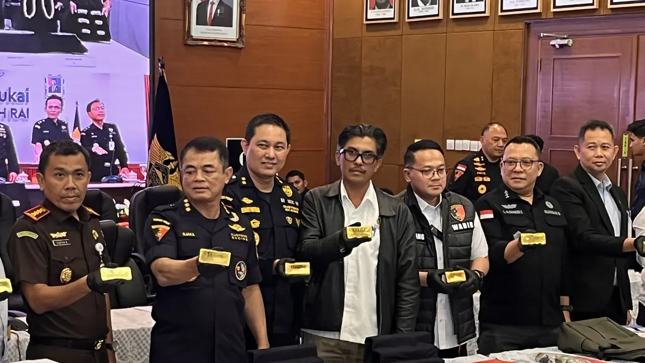 Bea Cukai Cegah 330 Kg Emas Keluar Dari Indonesia