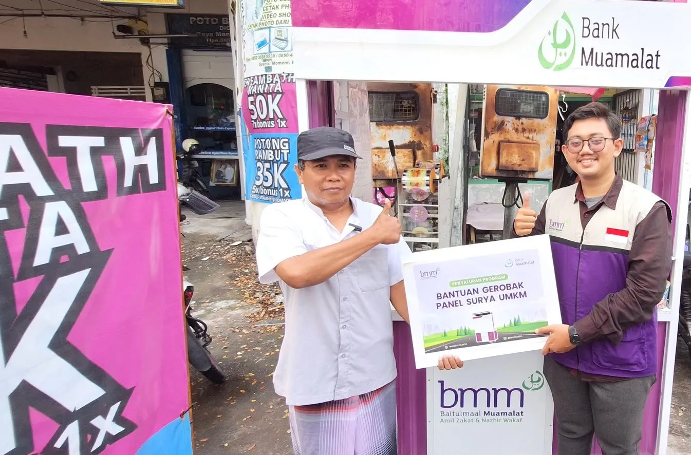 Bank Muamalat dan BMM Hadirkan CWLD Seri 001 untuk Program Gerobak Surya UMKM