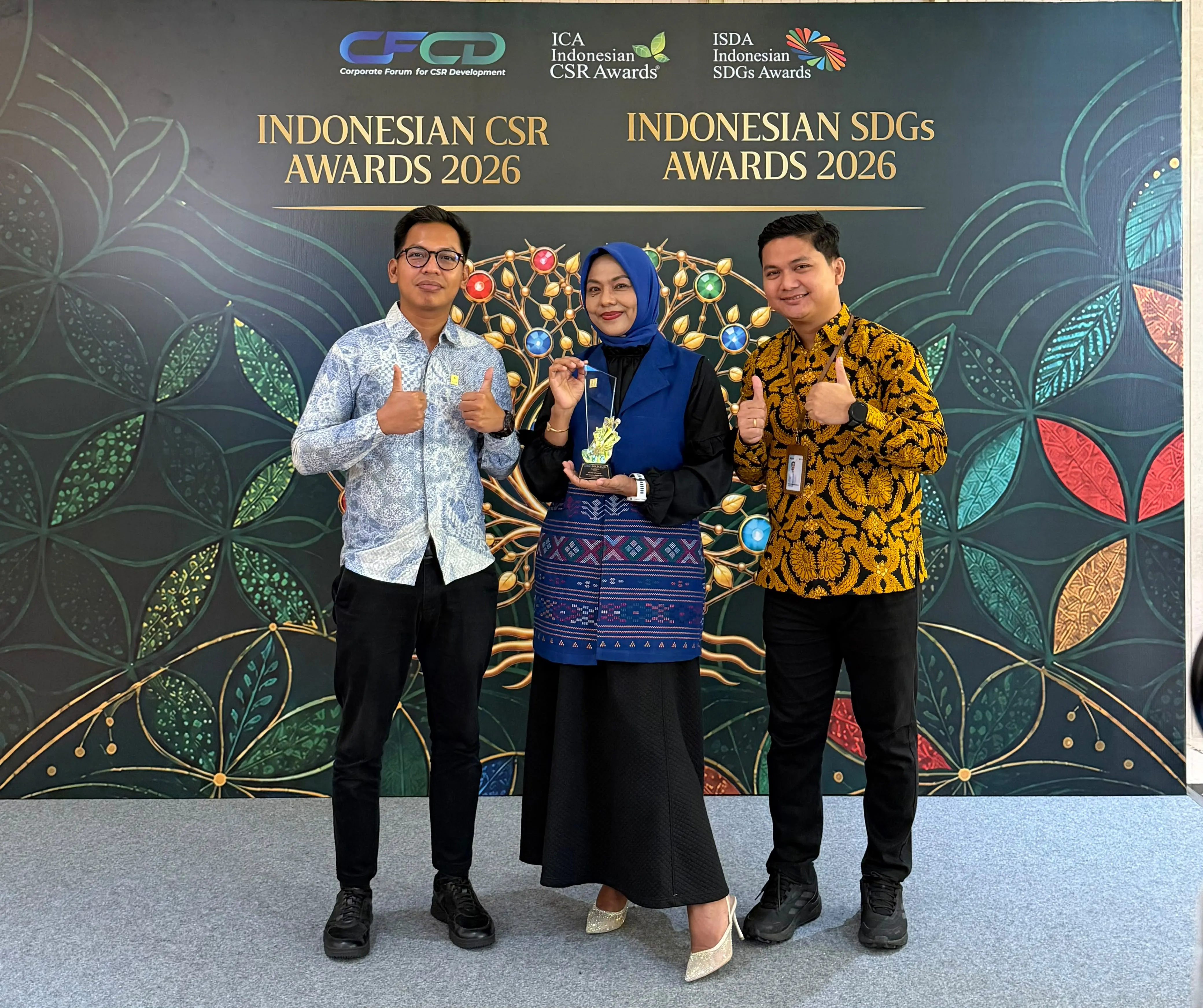 PLN UIP SBU Raih Gold ISDA 2026 melalui Program Budidaya Ikan Jurung Berbasis Kearifan Lokal