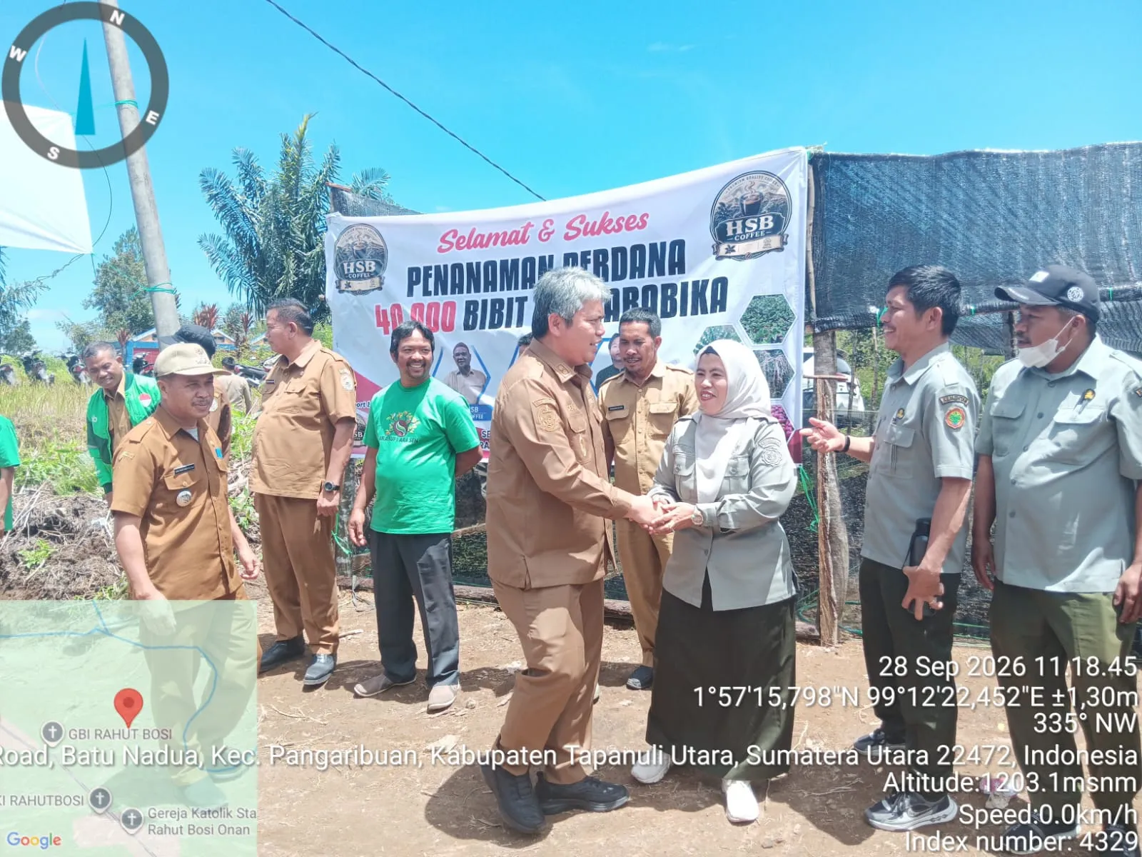 Polbangtan Kementan Dorong Pengembangan Kopi Arabika di Taput, 40 Ribu Bibit Ditanam Perdana