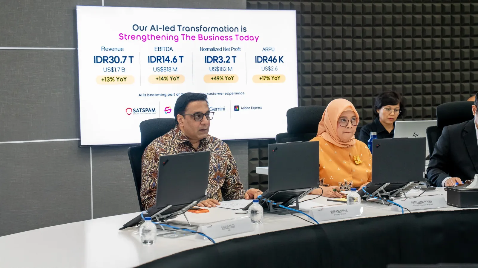 RUPSLB Indosat Perpanjang Jabatan Vikram Sinha, Strategi AI Diperkuat hingga 2030
