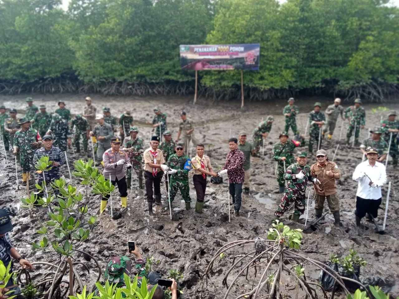 Seribu Pohon untuk Negeri: Kodim 0104/Aceh Timur Hijaukan Bumi