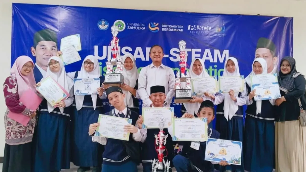 Siswa SMP Muhammadiyah Langsa Juarai Unsam STEAM Disaster Innovation