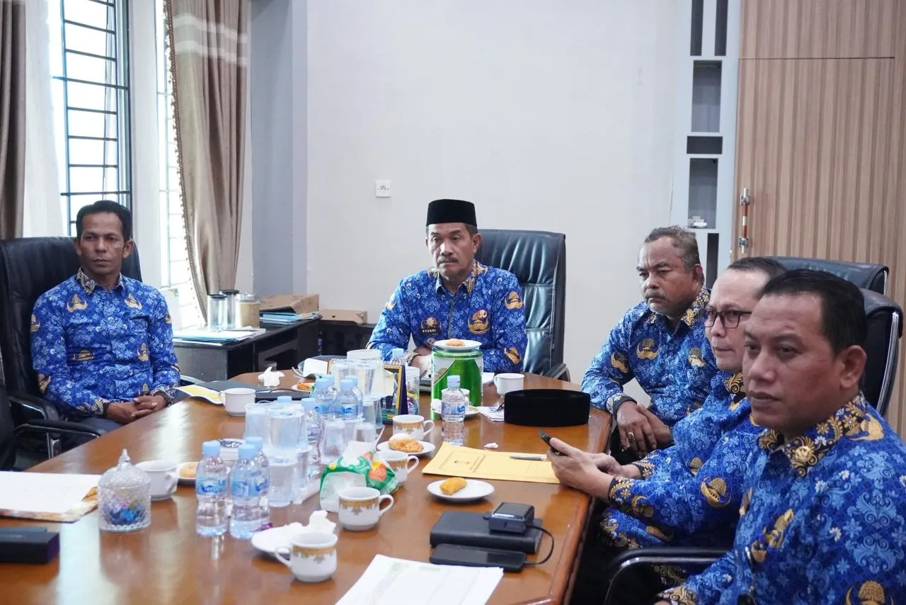 Wabup Aceh Besar Ikuti Rakor Percepatan Rehabilitasi Jaringan Irigasi Pascabencana