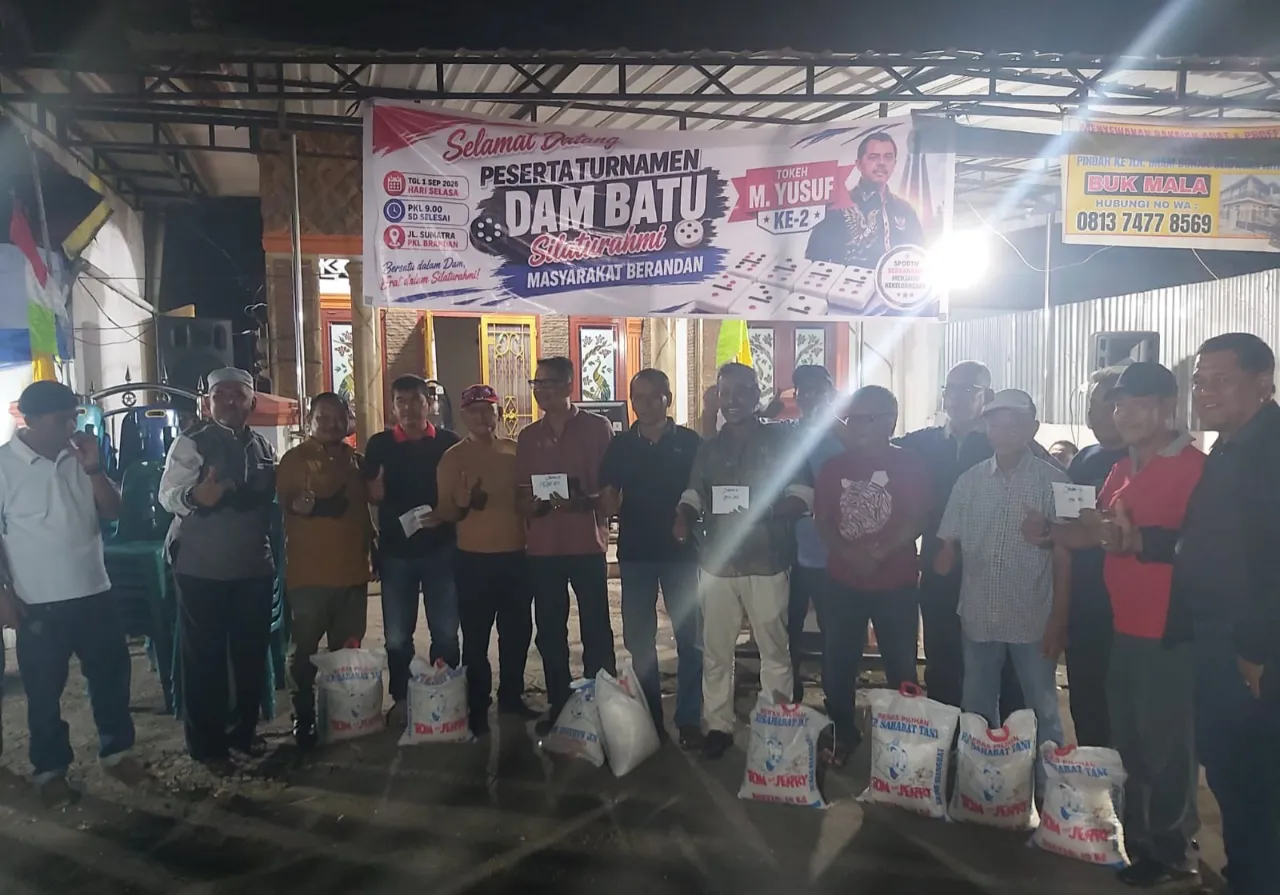 Masyarakat Pangkalanbrandan Silaturahmi Lewat Dam Batu Ria