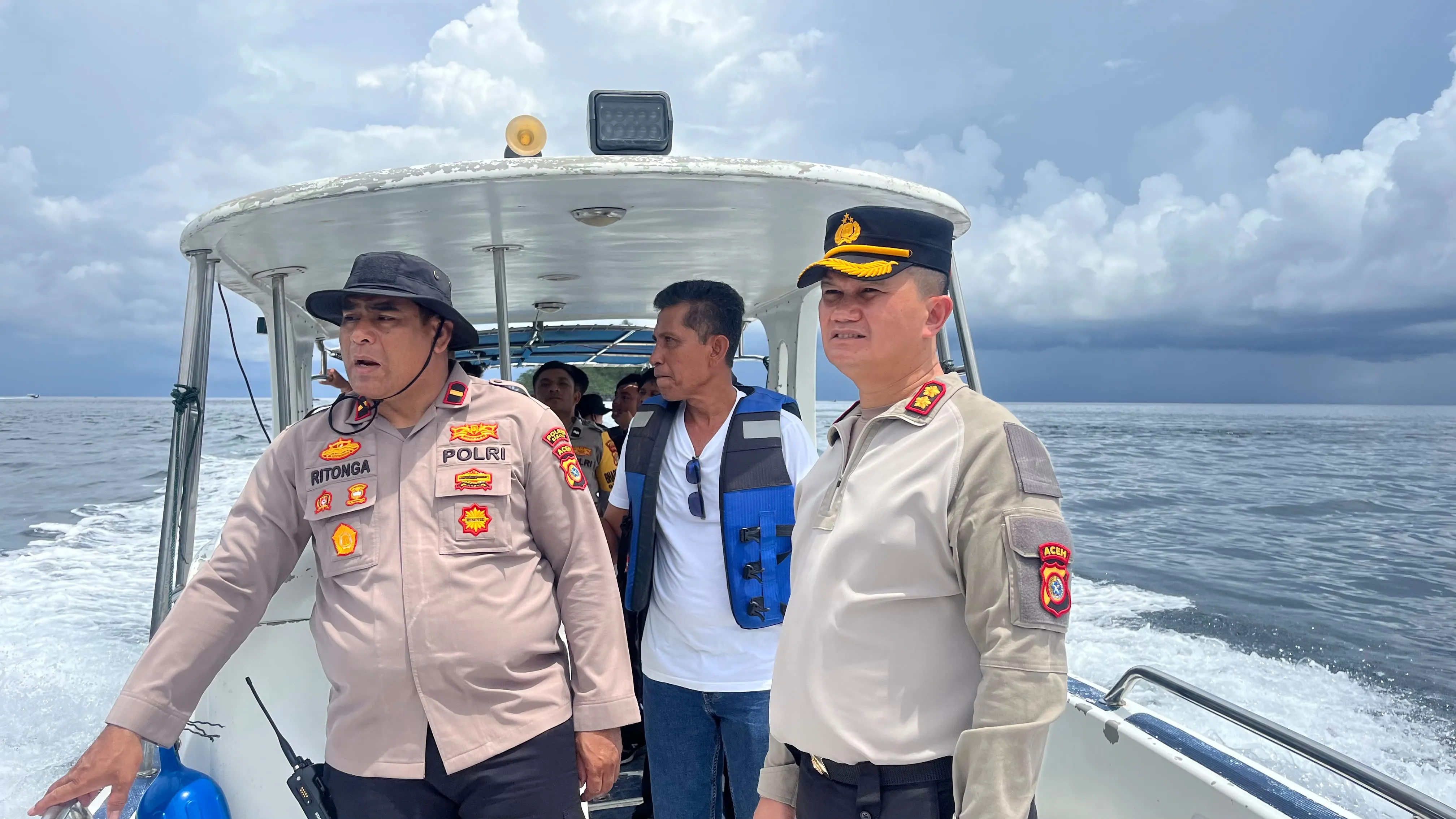 Warga Malaysia Sudah Tiga Hari Tenggelam di Perairan Pulau Selako, Kapolres Sabang Pimpin Pencarian