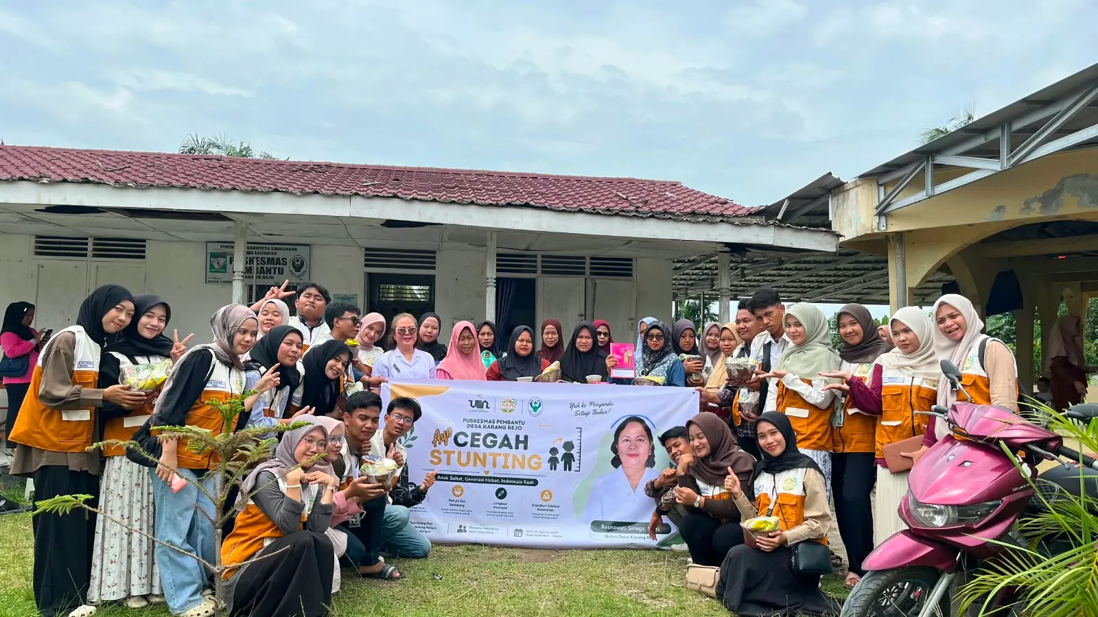 KKN UINSU Cegah Stunting Dan Bentuk Bank Sampah