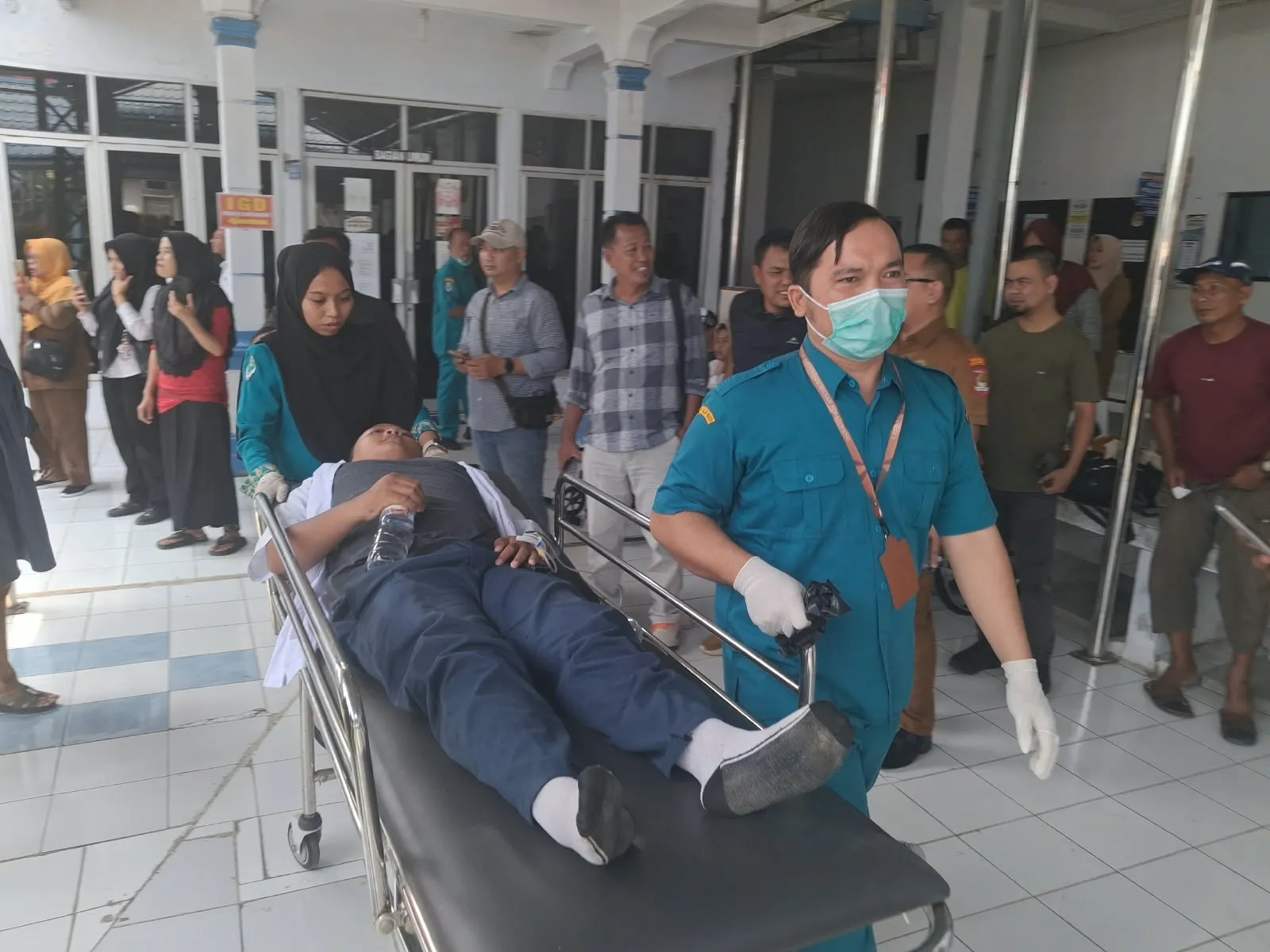 Setelah Menyantap MBG, 30 Siswa MTsN 2 Asahan Diduga Keracunan